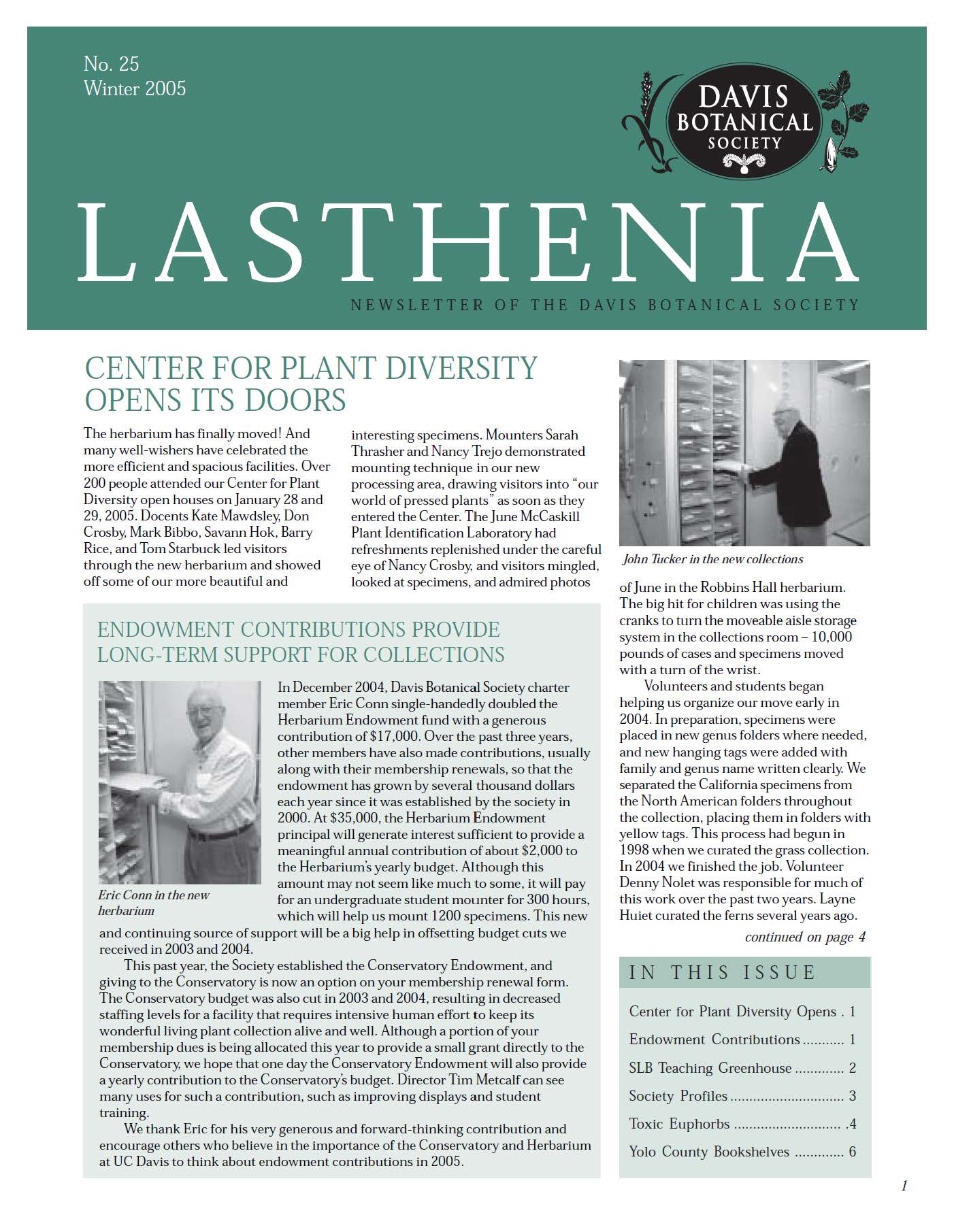 Lasthenia 25 Cover