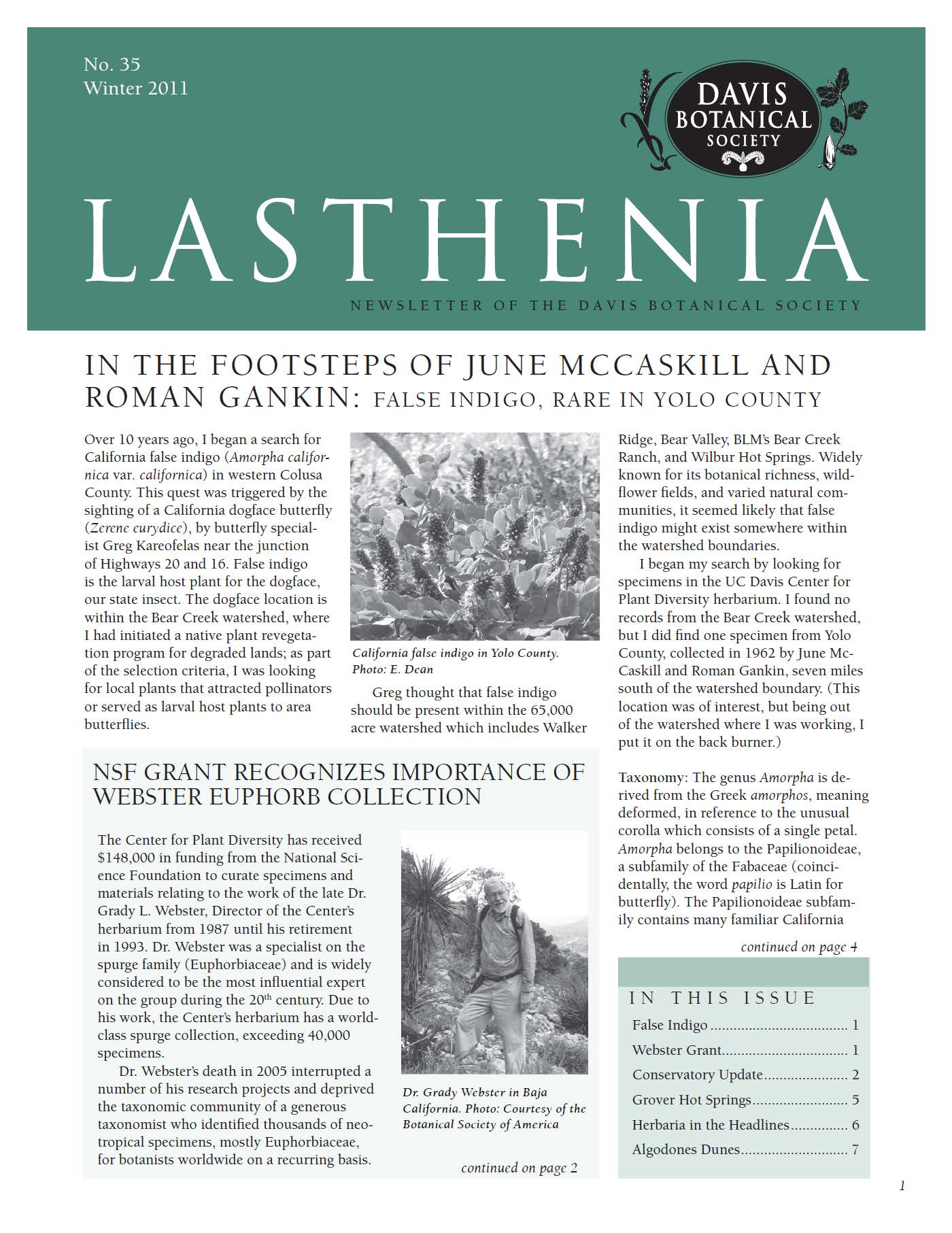 Lasthenia 35 Cover