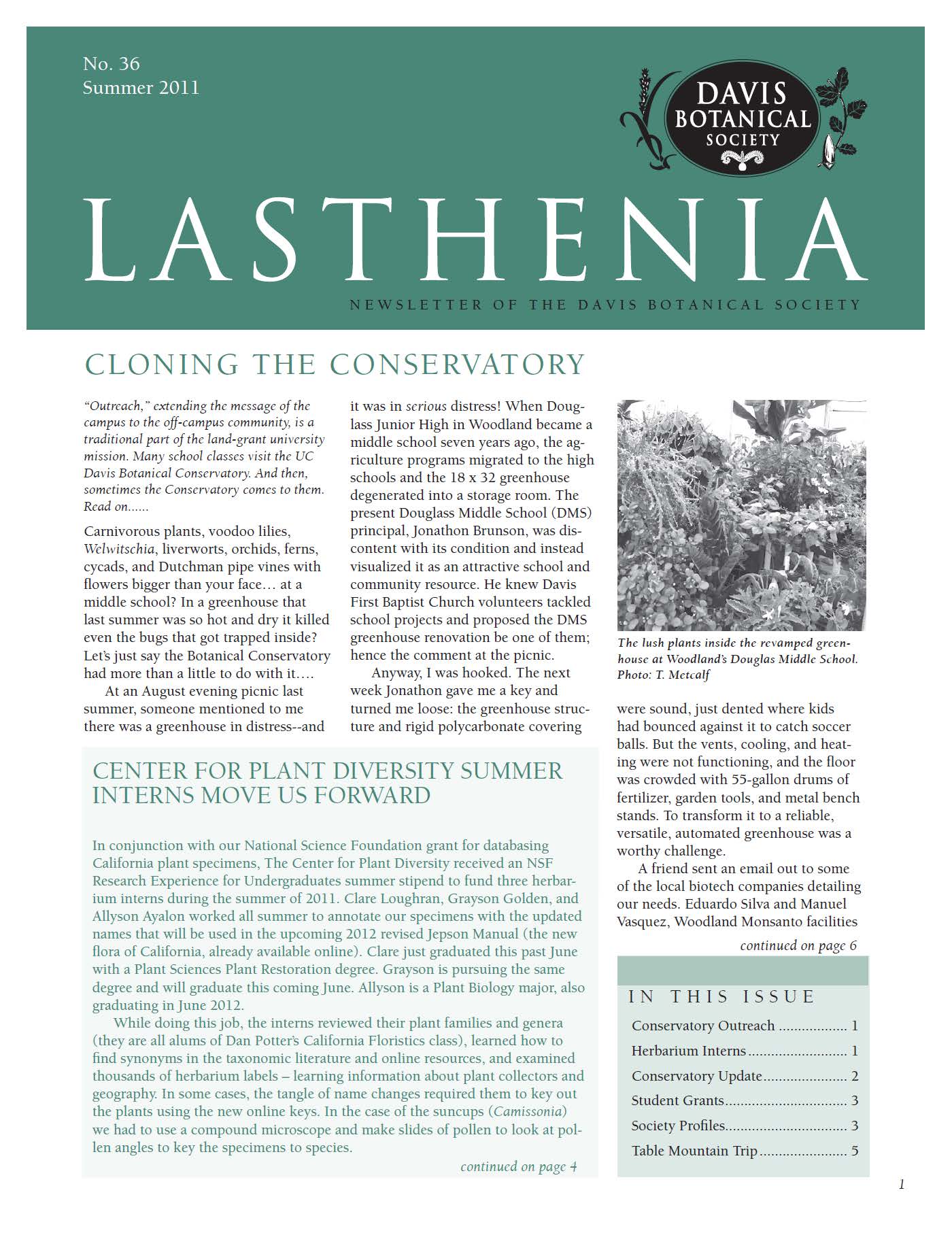 Lasthenia 36 Cover