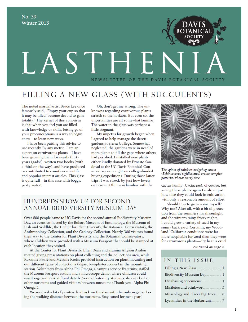 Lasthenia 39 Cover