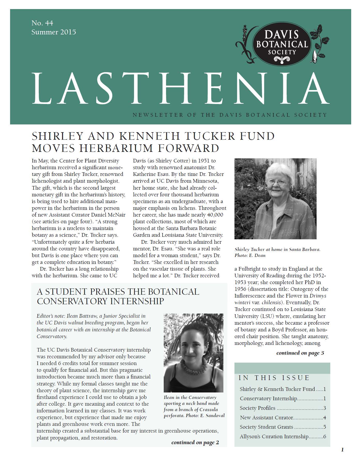 Lasthenia 44 Cover