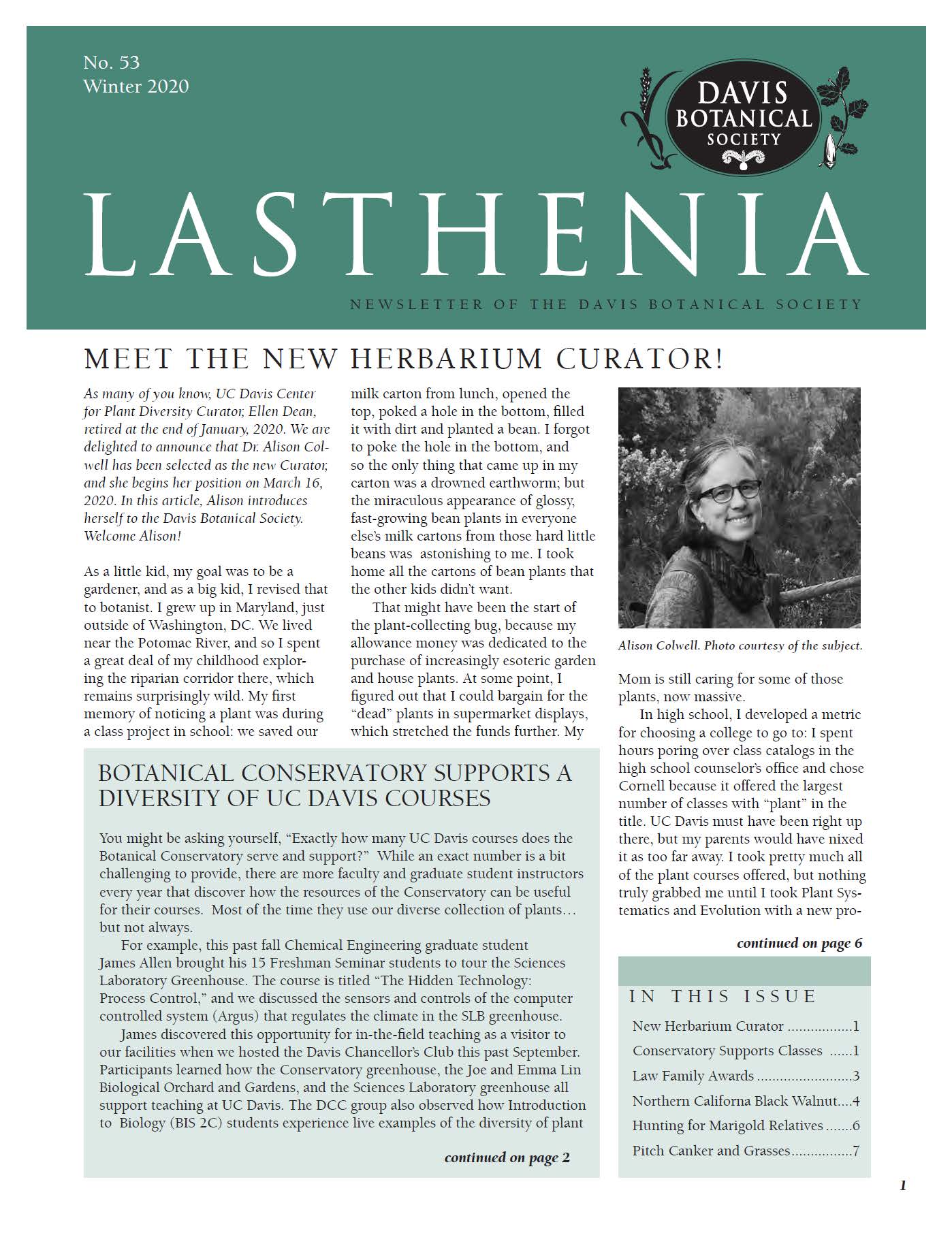 Lasthenia 53 Cover